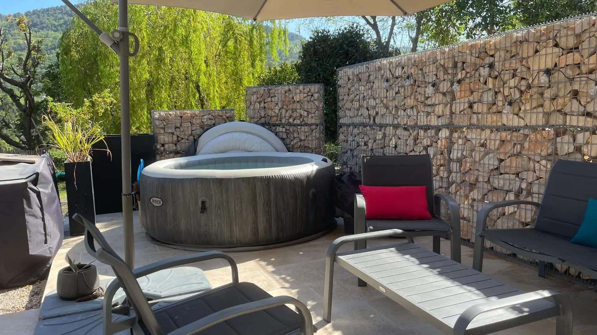 Appartement LUVA d'Azur, Rez de villa LE RIOU - LE VALLON Le Bar-sur-Loup